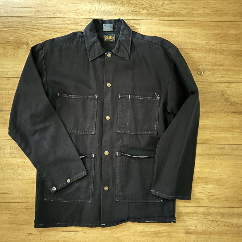 Stan Ray Black Chore Jacket